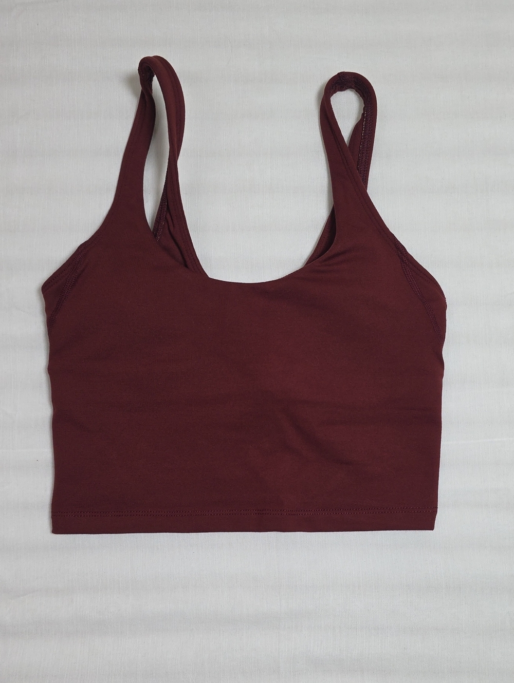 0690 Yummy And Trendy‎ Scoop Neck Crop Tank